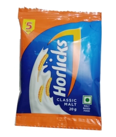 Horlicks Health & Nutrition Drink Refill,20g Pouch | Pack of 12 (Rs. 5 each)